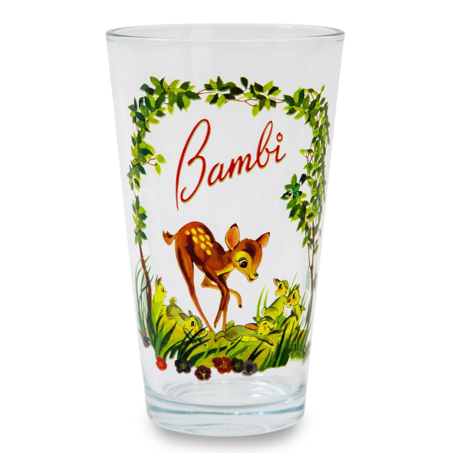 Disney Bambi Storybook Scene Pint Glass | Holds 16 Ounces
