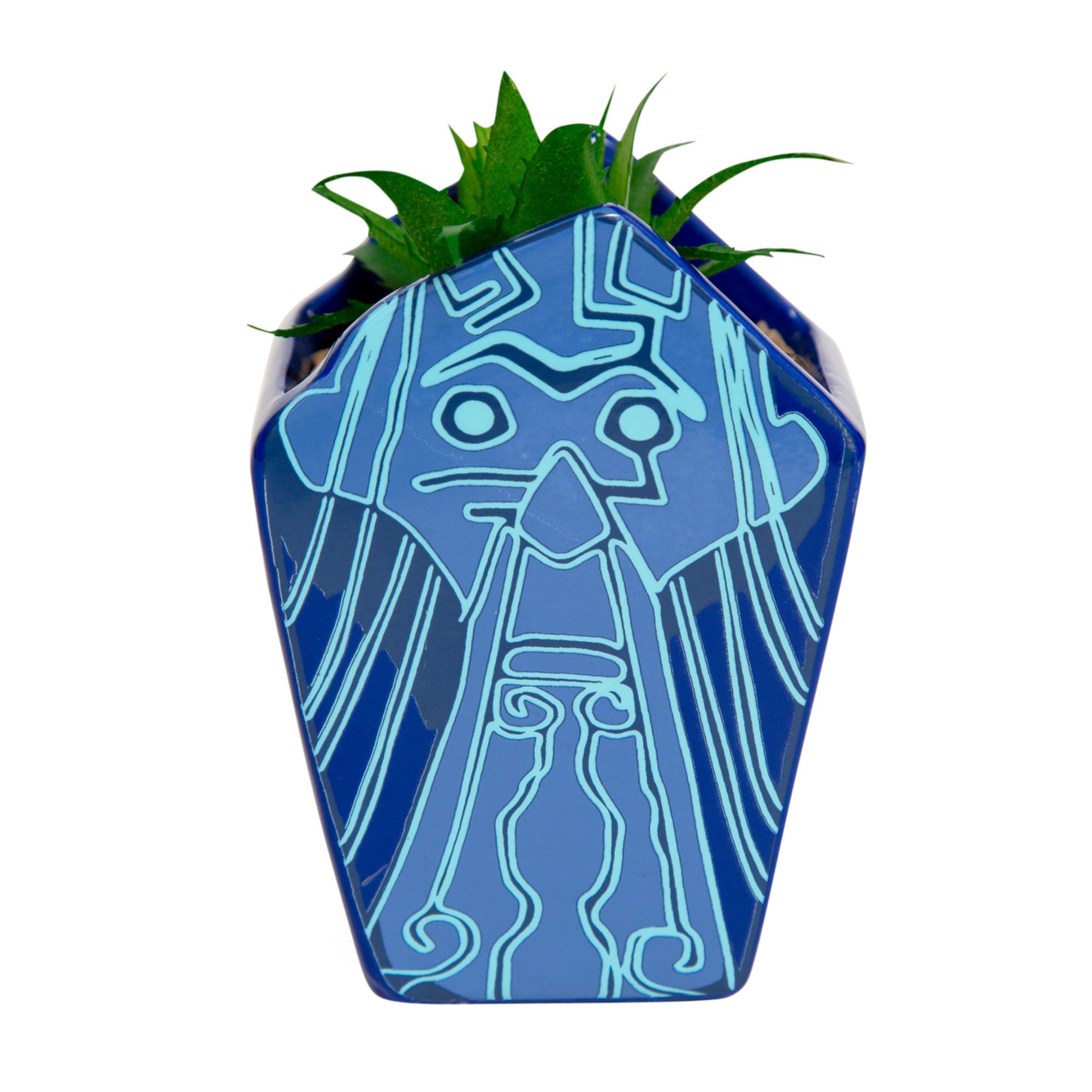 Disney Atlantis Stone Face Mini Ceramic Planter | Free Shipping