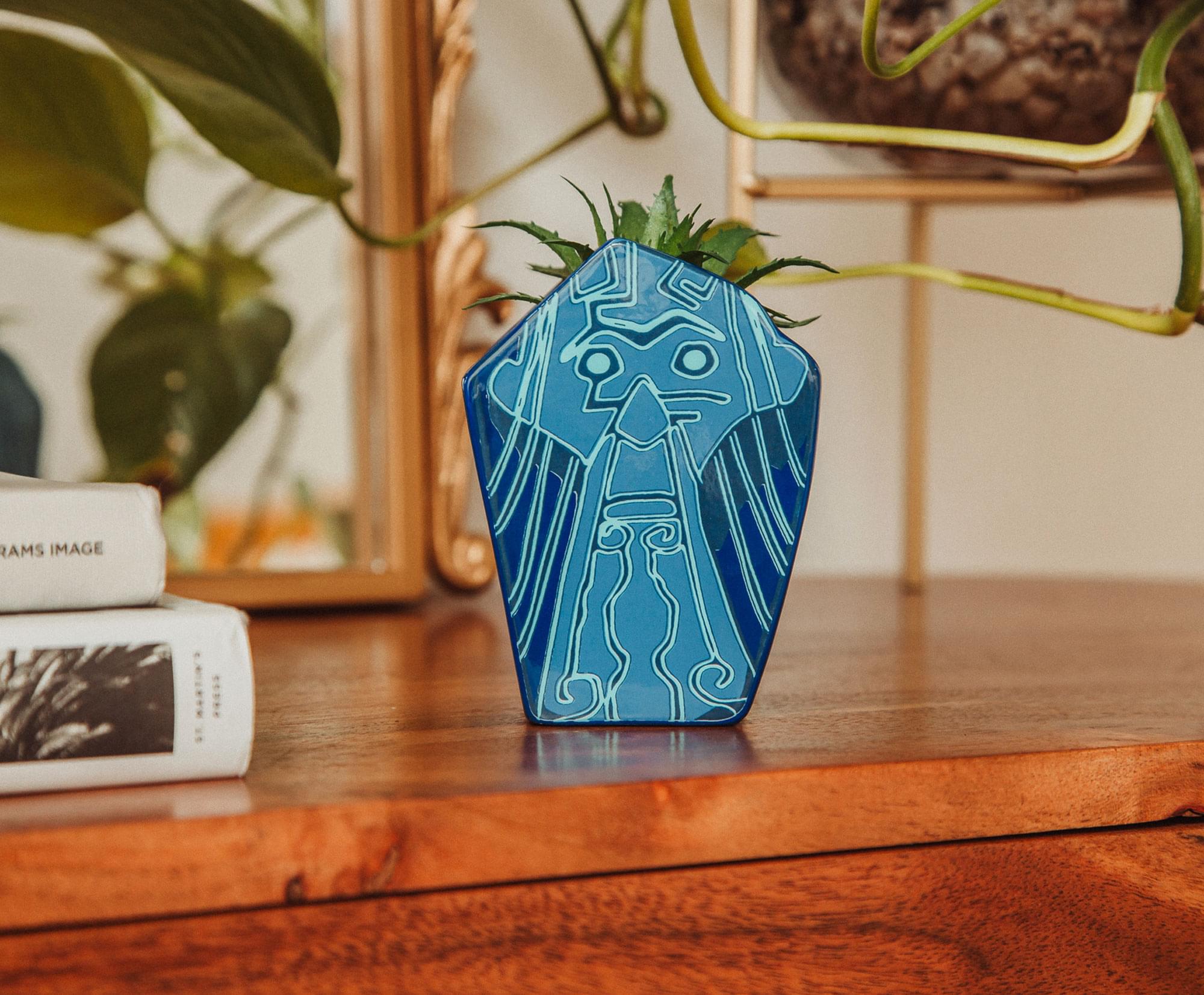 Disney Atlantis: The Lost Empire Stone Face 4-Inch Ceramic Mini Planter
