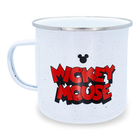 Disney Mickey Mouse "Aw Shucks" Ceramic Camper Mug | Holds 20 Ounces