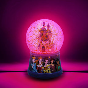 Disney Princess Castle Light-Up Snow Globe | 6 Inches Tall