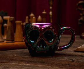 Disney Villains Evil Queen Poison Apple Electroplated Sculpted Ceramic Mug