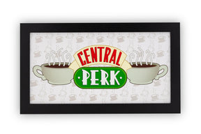 Friends Central Perk Wall Sign | Gel Coated Collectible Sign | 18 x 10 Inches
