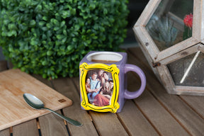 Friends Personalized Coffee Mug | Display Your Own Photo In Frame | 20 Ounces