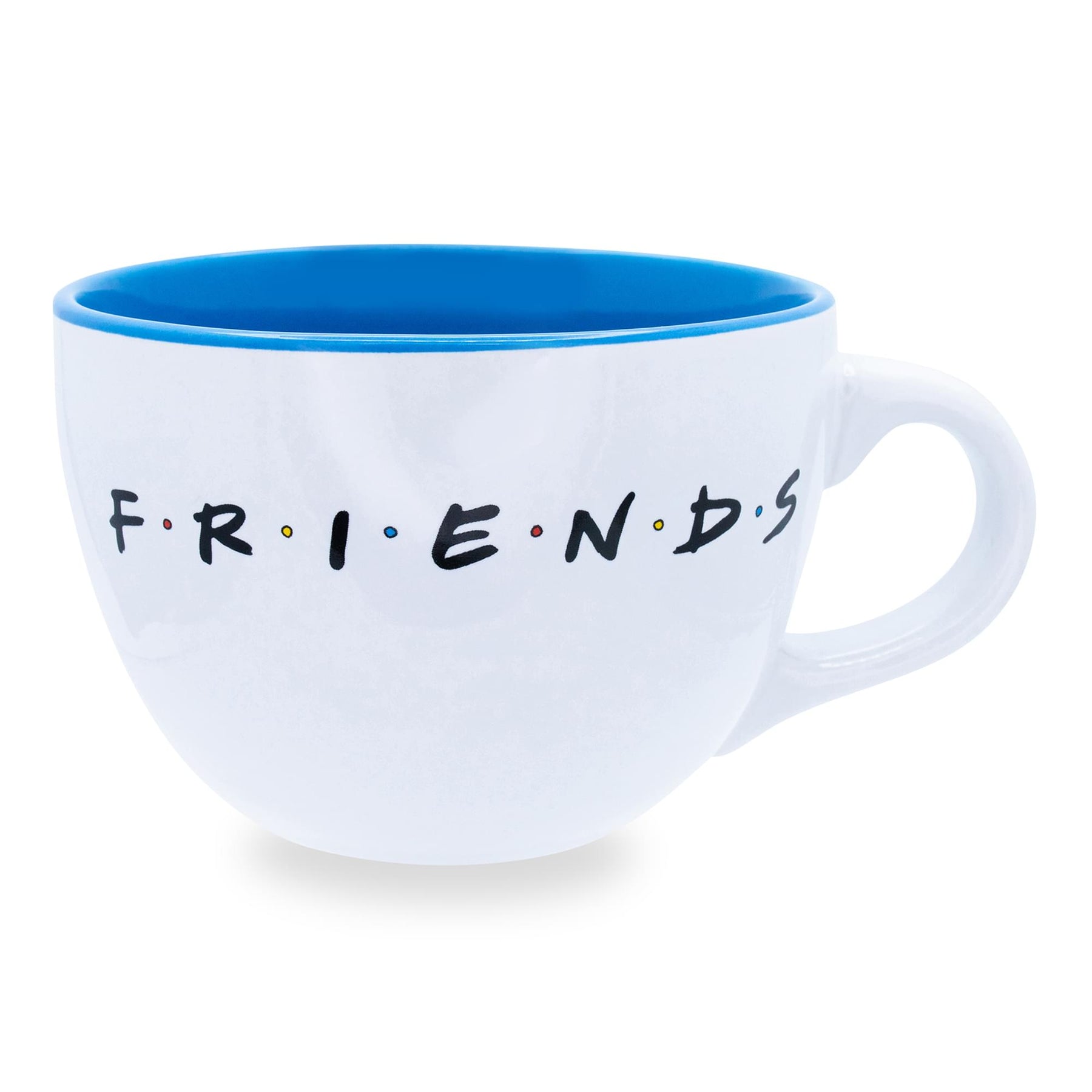 Friends Doodle Logo Ceramic Soup Mug | Holds 24 Ounces