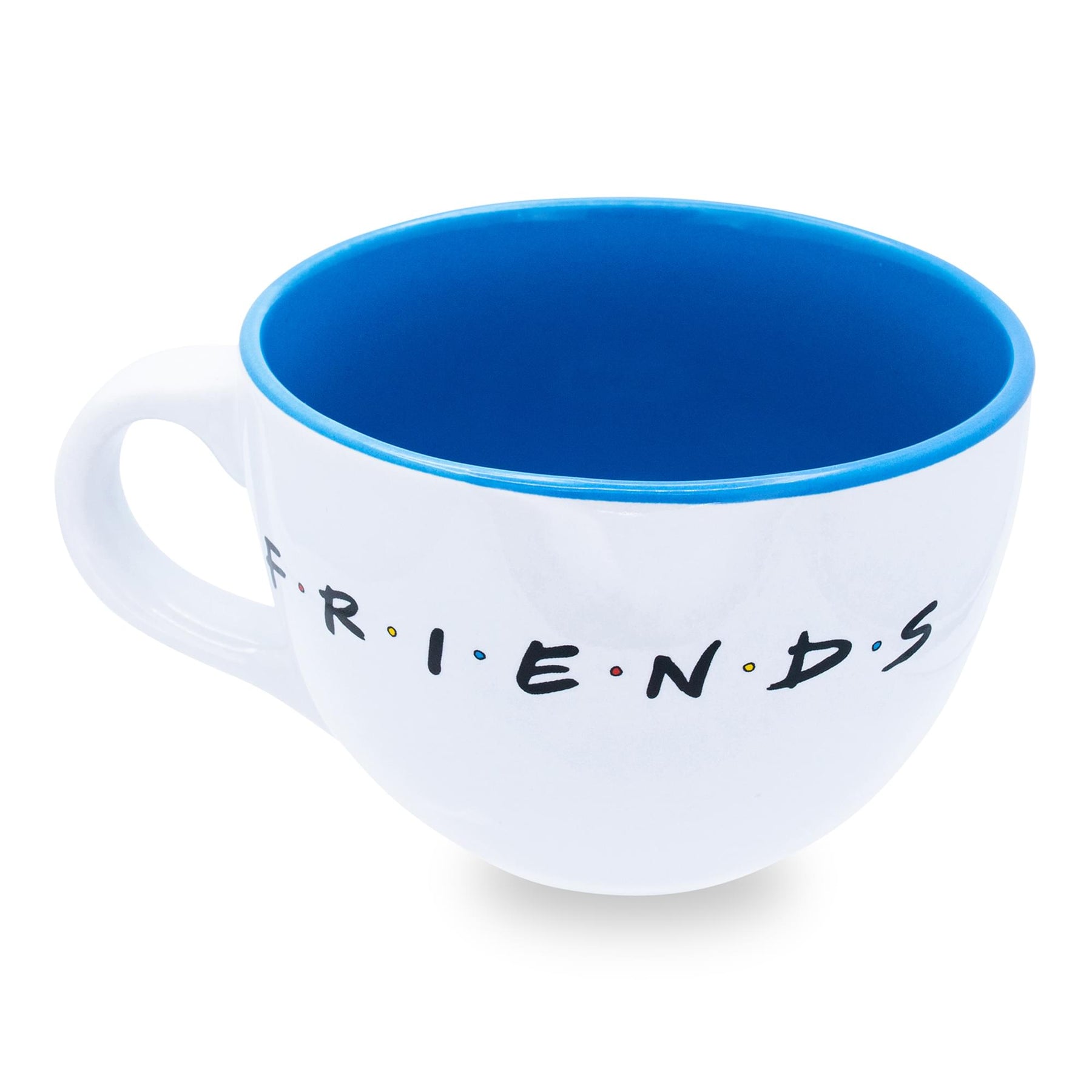 Friends Doodle Logo Ceramic Soup Mug | Holds 24 Ounces