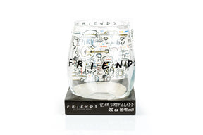 Friends Logo 20oz Stemless Wine Glass