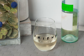 Friends Logo 20oz Stemless Wine Glass
