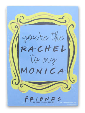 Friends You're the Rachel 5 x 7 Inch Wood Box Wall Sign