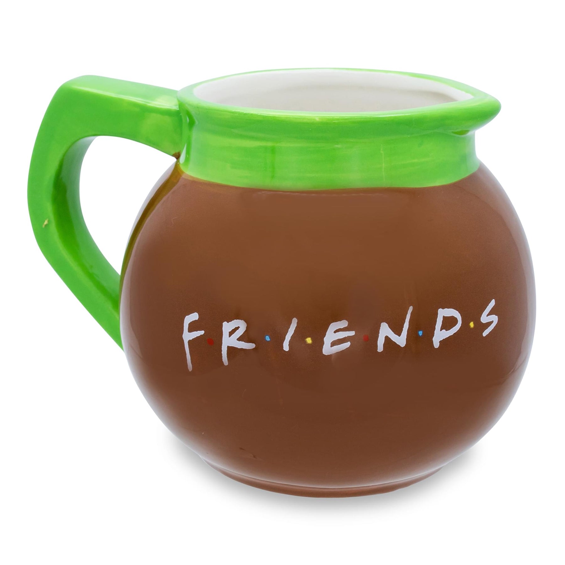 Friends Central Perk Coffee Pot 3D Sculpted Ceramic Mug | Holds 20 Ounces