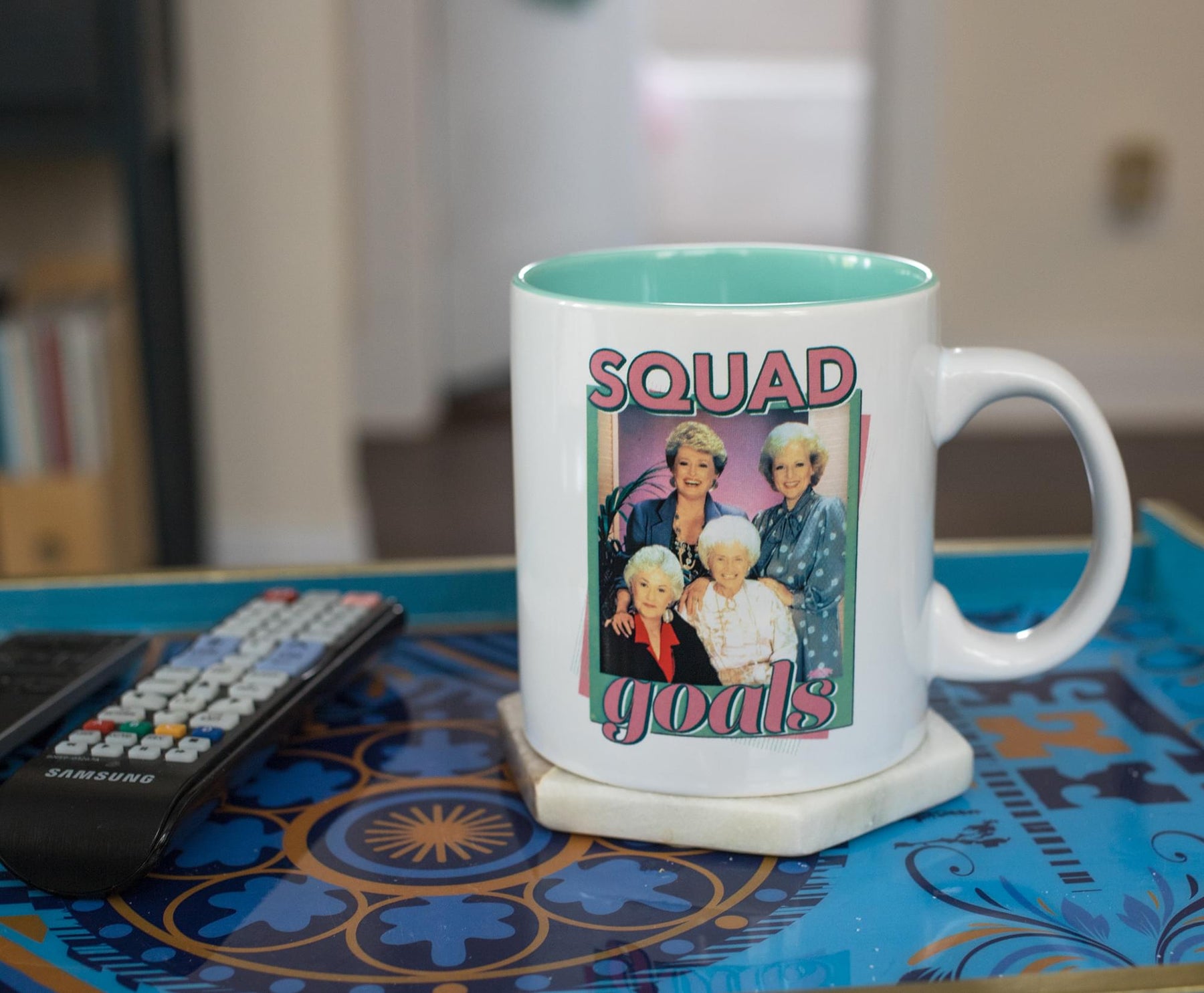 The Golden Girls "Squad Goals" Ceramic Mug | Holds 20 Ounces