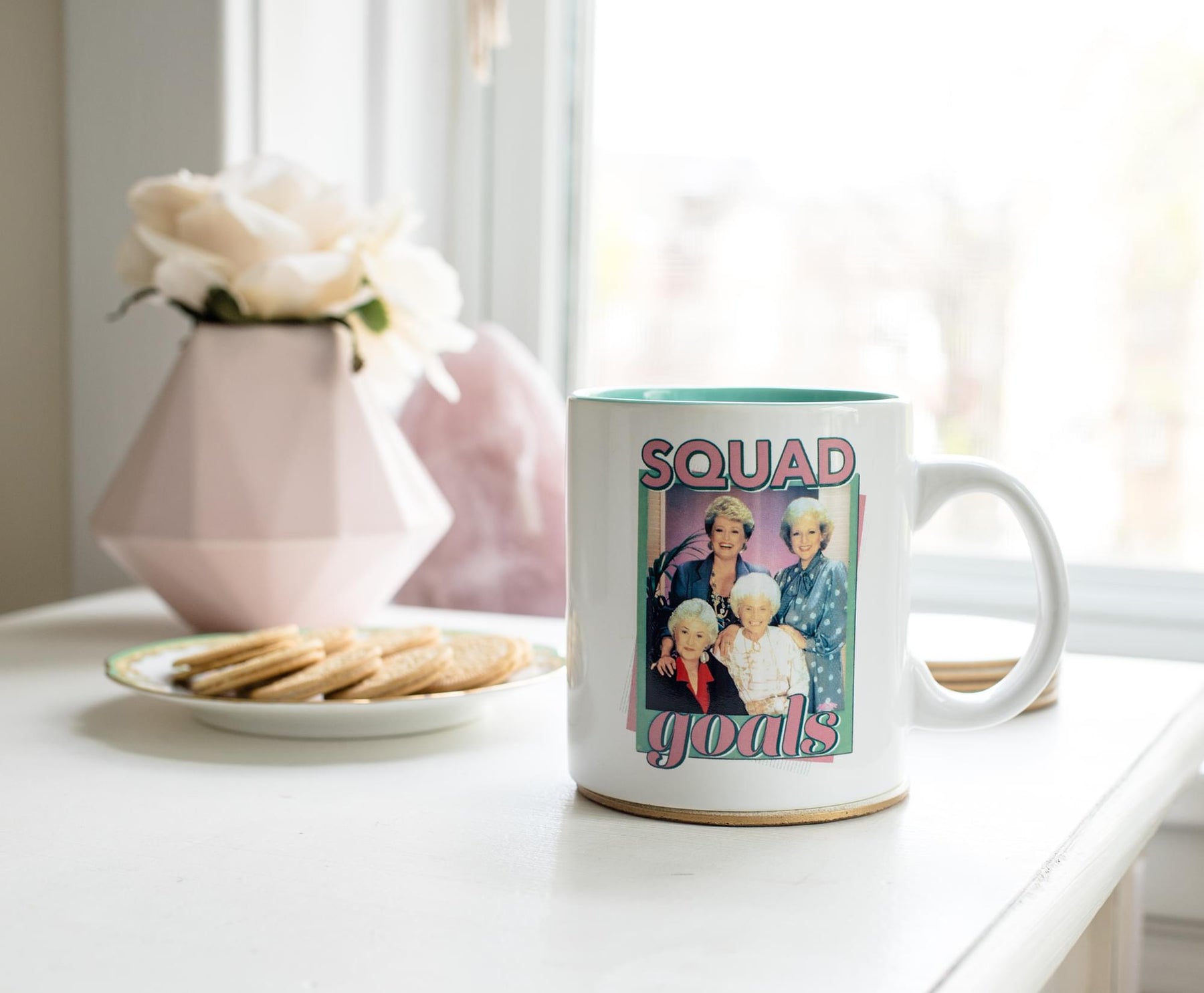 The Golden Girls "Squad Goals" Ceramic Mug | Holds 20 Ounces