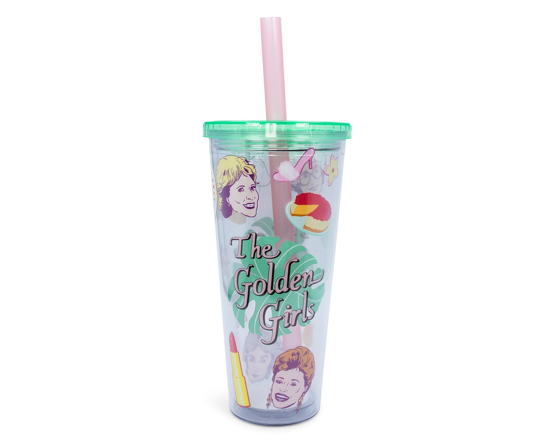 The Golden Girls Carnival Cup with Lid and Straw | 24 Ounces