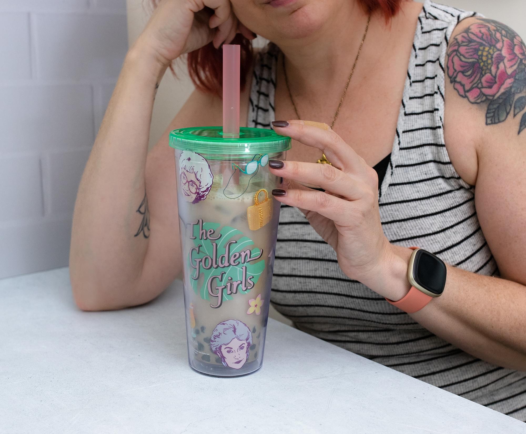 The Golden Girls Carnival Cup with Lid and Straw | 24 Ounces
