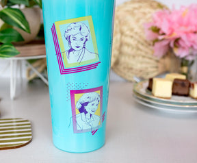 The Golden Girls Double-Walled Stainless Steel Tumbler With Straw | 22 Ounces