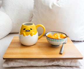 Sanrio Gudetama 3D Sculpted Ceramic Mug | Holds 20 Ounces