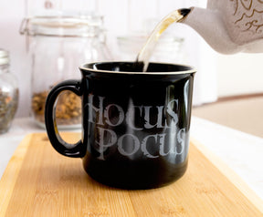 Disney Hocus Pocus Sanderson Museum Ceramic Camper Mug | Holds 20 Ounces