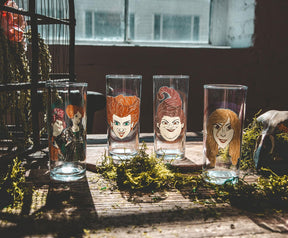 Disney Hocus Pocus Sanderson Sisters 10-Ounce Tumbler Glasses | Set of 4