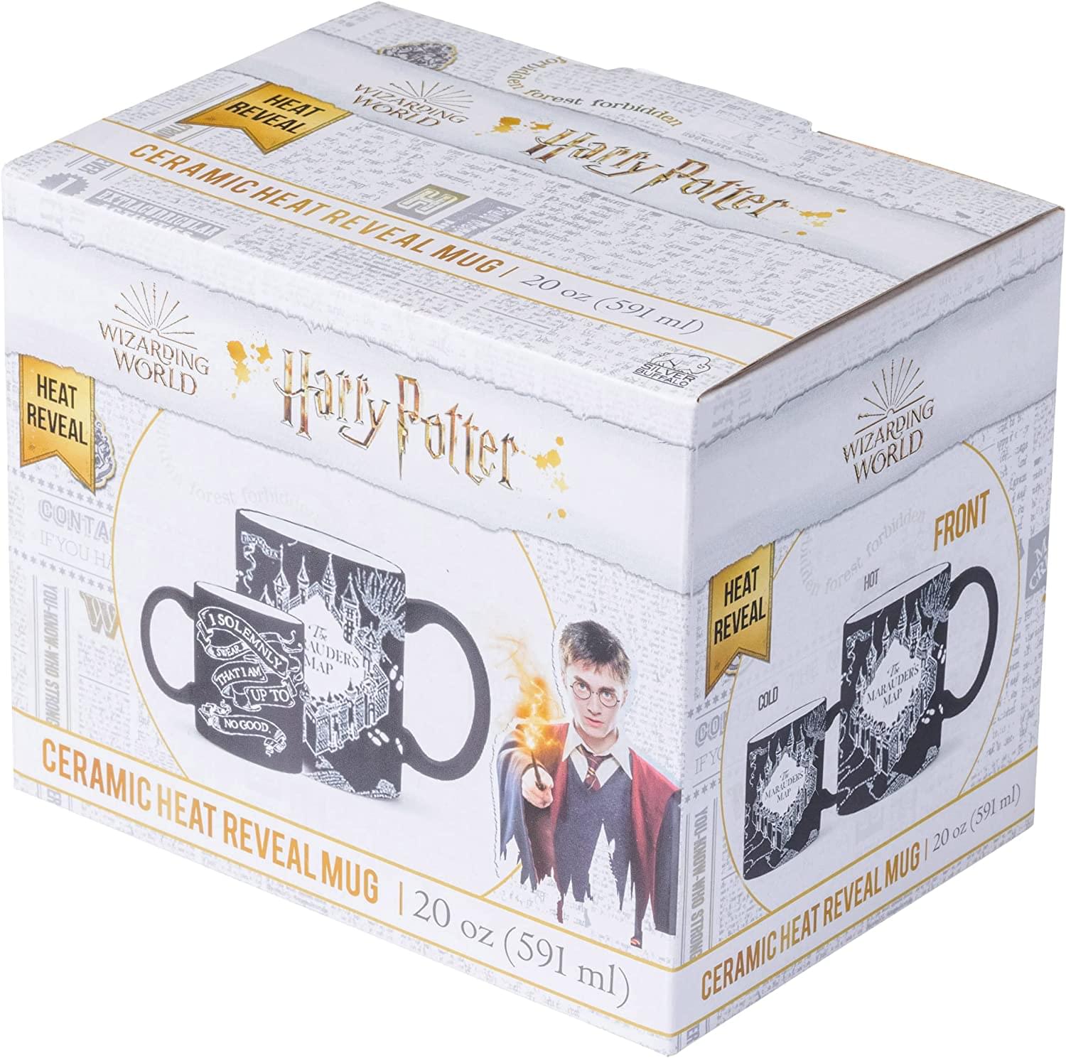 Harry Potter Marauder's Map Jumbo Ceramic Heat Reveal Mug | Holds 20 Ounces