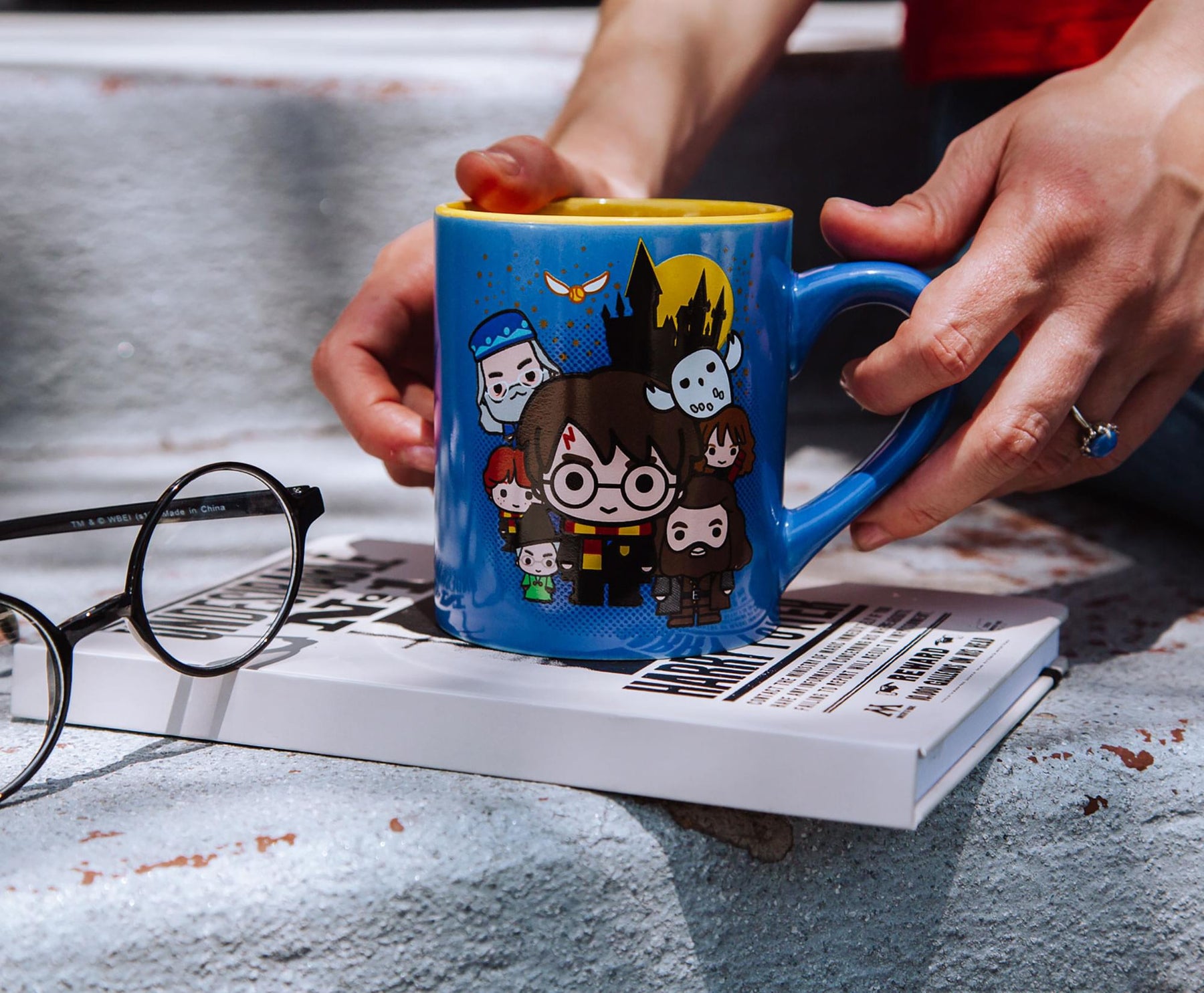 Harry Potter Chibi Characters Ceramic Mug | Holds 14 Ounces