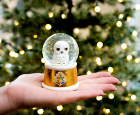 Harry Potter Hedwig Owl Light-Up Mini Snow Globe | 3 Inches Tall