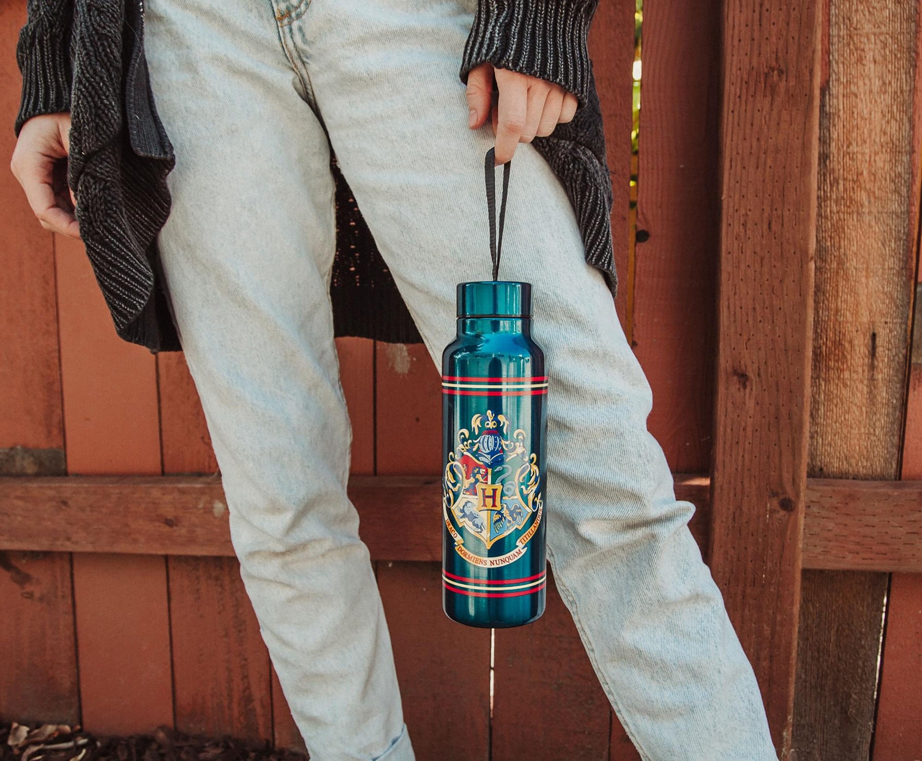 Harry Potter Hogwarts Houses Stainless Steel Water Bottle | Holds 27 Ounces