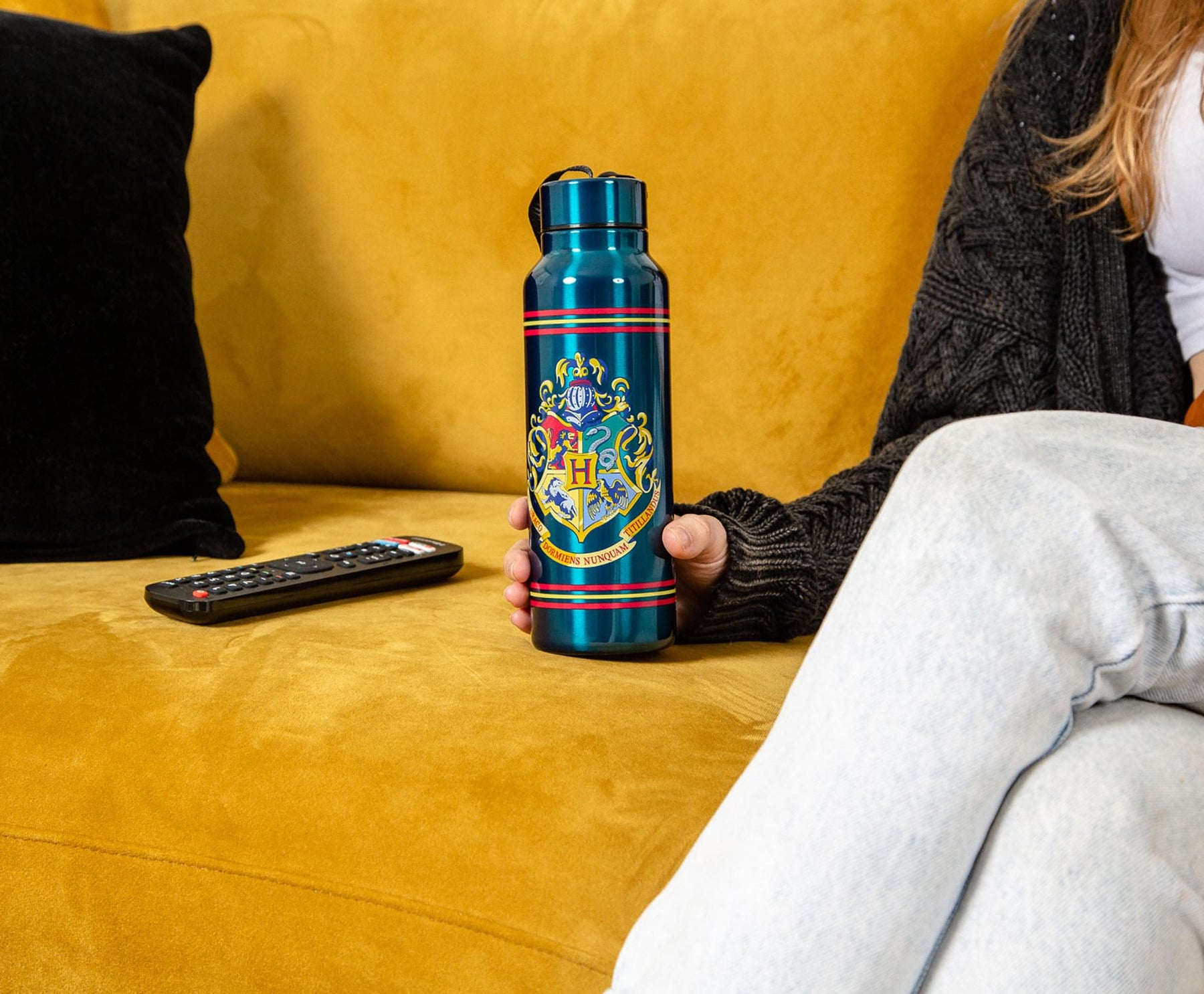 Harry Potter Hogwarts Houses Stainless Steel Water Bottle | Holds 27 Ounces