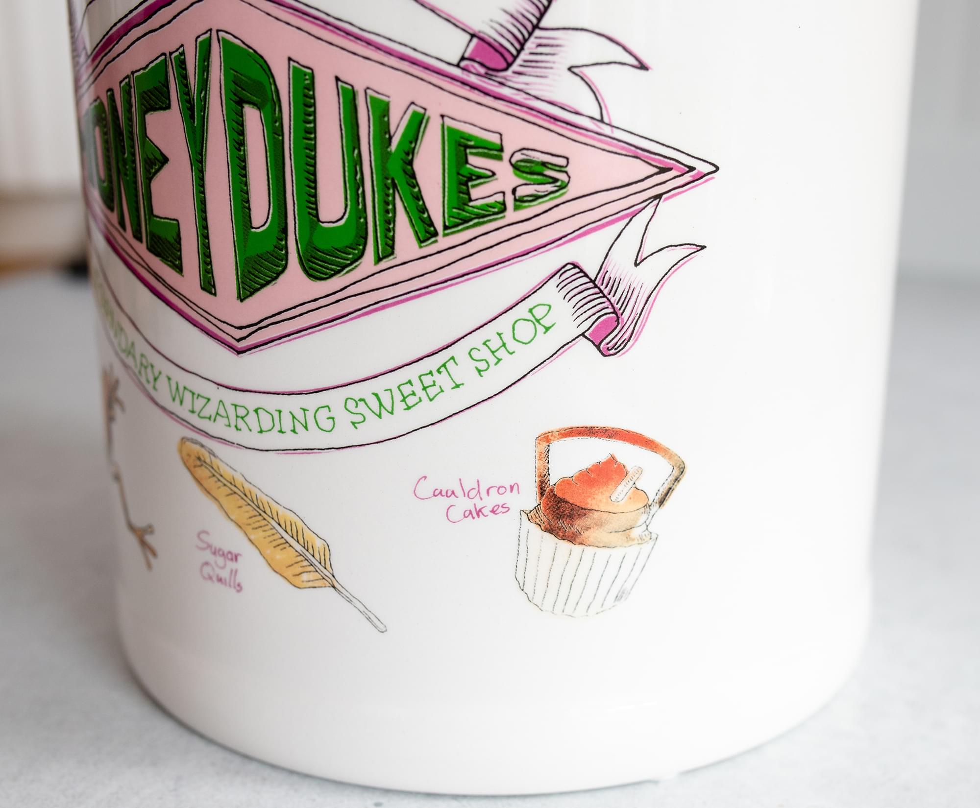 Harry Potter Honeydukes Sweets Ceramic Cookie Storage Jar | 10 Inches Tall