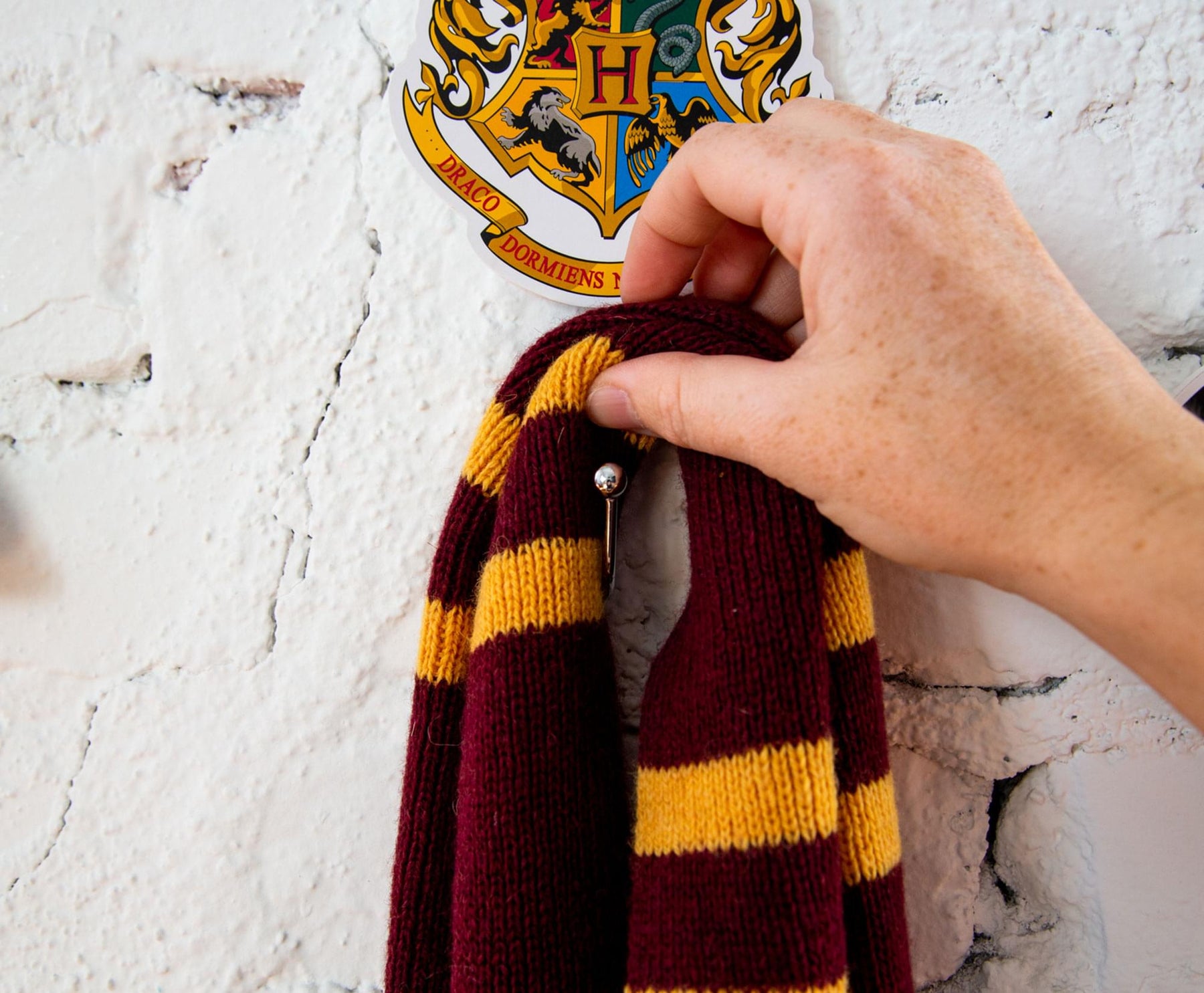 Harry Potter Icons Die-Cut Coat Hanger Wall Hooks | Set of 3