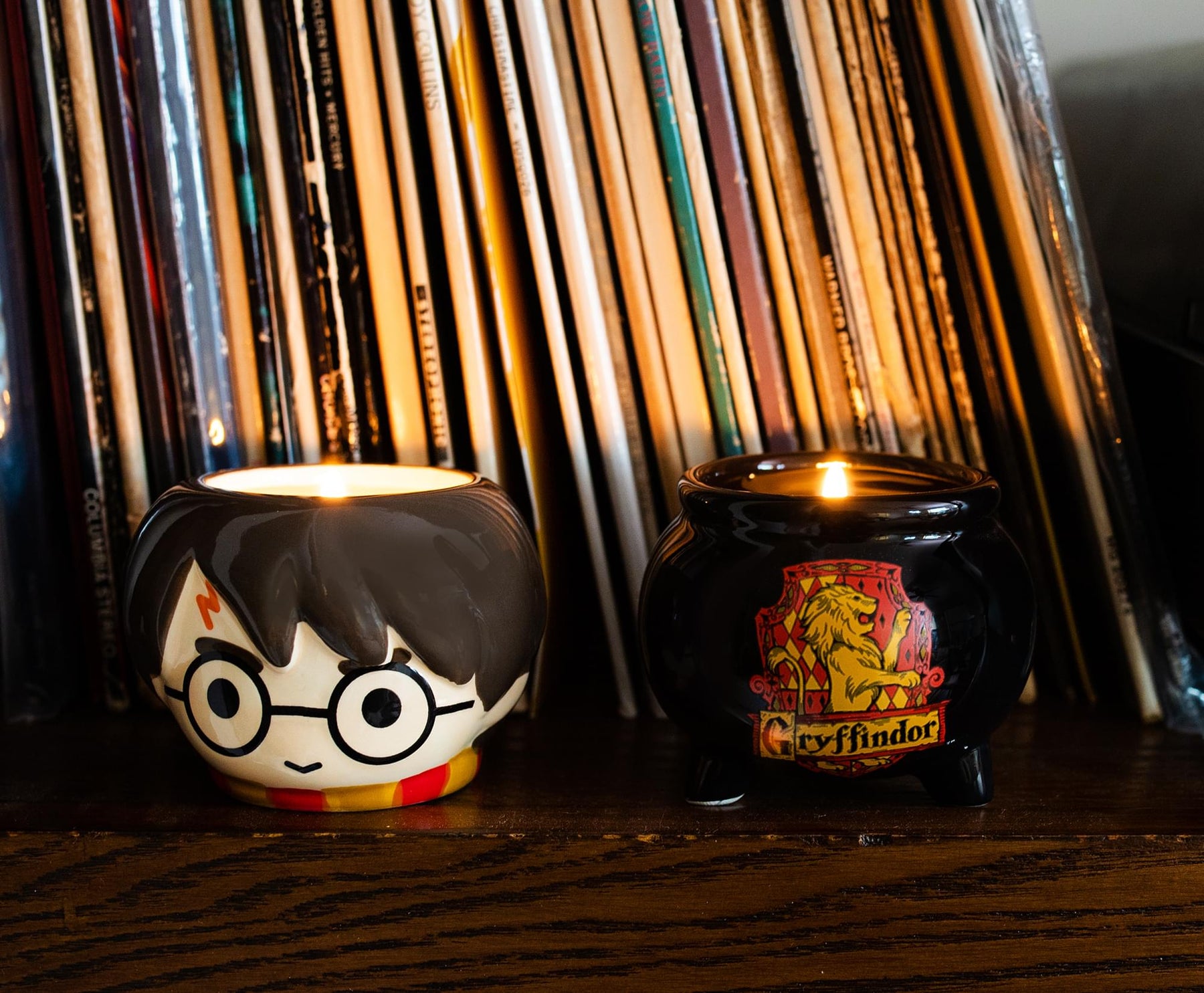 Harry Potter Chibi Harry & Cauldron Sculpted Ceramic Mini Mugs | Set of 2