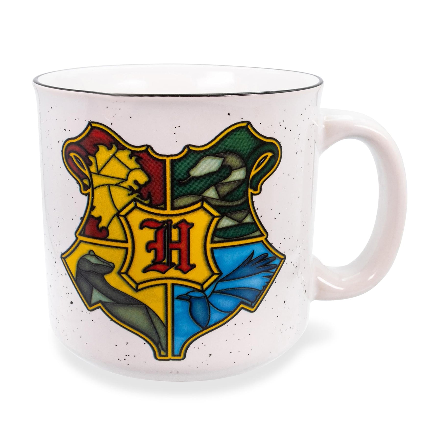 Harry Potter Hogwarts Logo Ceramic Camper Mug | 20 Ounces