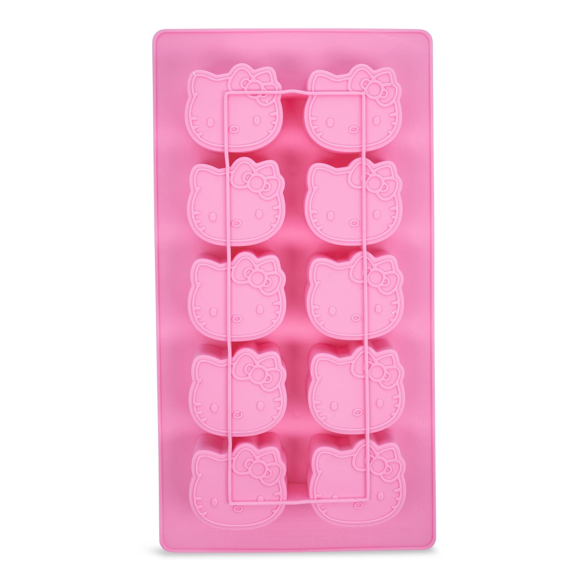 Sanrio Hello Kitty Silicone Mold Ice Cube Tray | Makes 10 Cubes