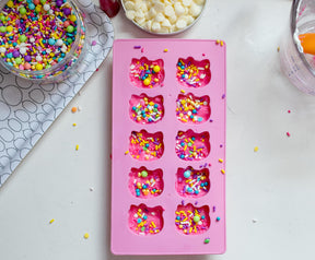 Sanrio Hello Kitty Silicone Mold Ice Cube Tray | Makes 10 Cubes