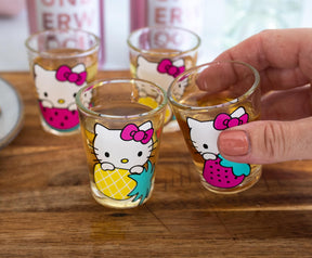 Hello Kitty 1.5-Ounce Mini Shot Glasses | Set of 4