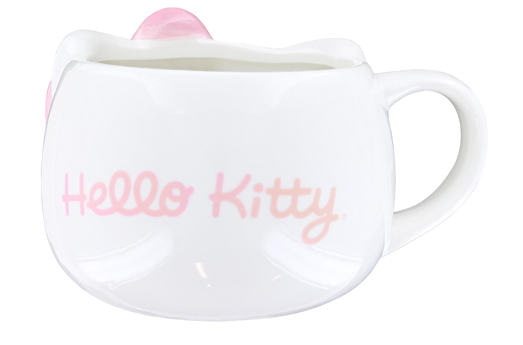 Hello Kitty Pink Bow 20 Ounce Ceramic Molded Mug
