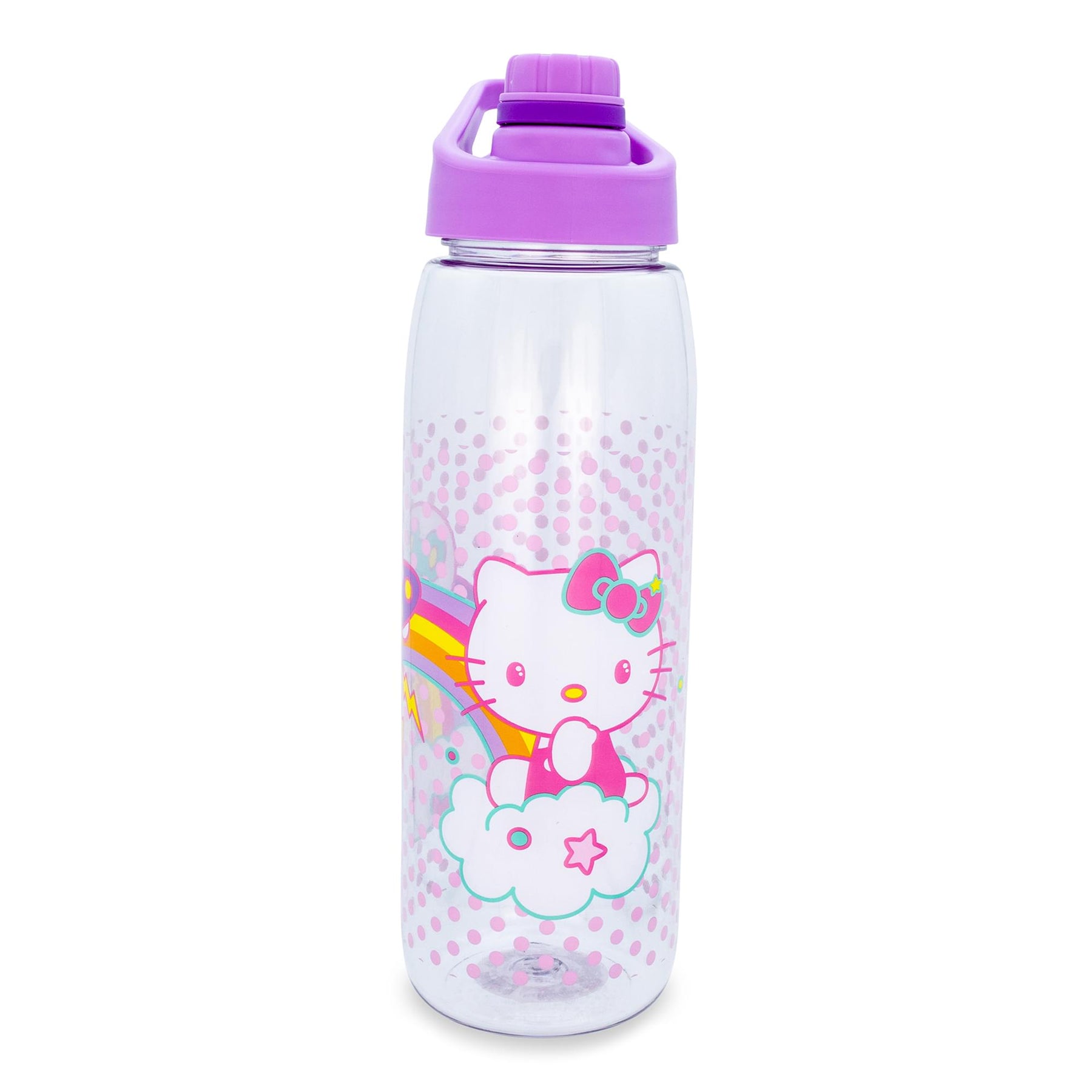 Hello Kitty Tossed Junk Food 28 Ounce Water Bottle