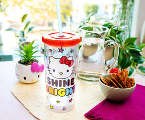 Sanrio Hello Kitty Shine Bright Carnival Cup With Lid | Holds 20 Ounces