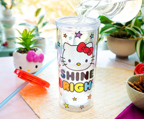 Sanrio Hello Kitty Shine Bright Carnival Cup With Lid | Holds 20 Ounces