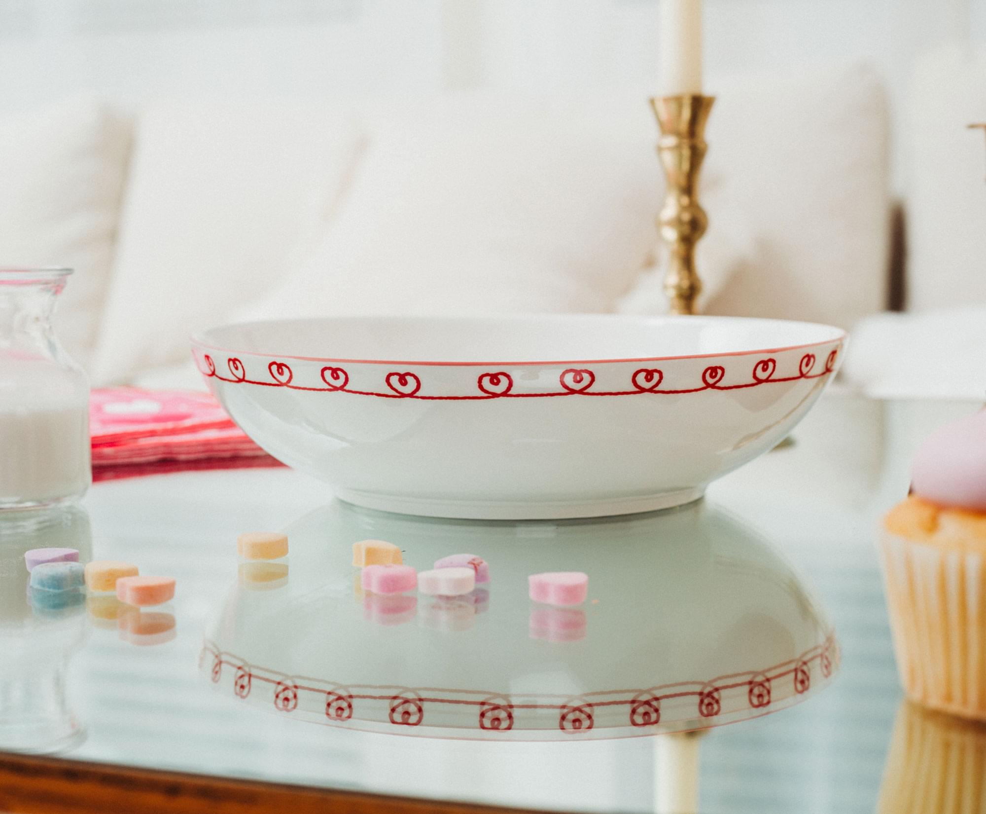 Sanrio Hello Kitty Balloons 9-Inch Ceramic Coupe Dinner Bowl
