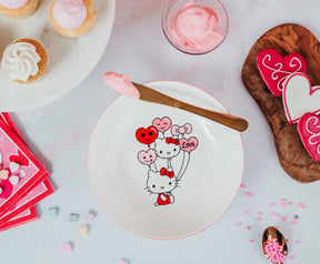 Sanrio Hello Kitty Balloons 9-Inch Ceramic Coupe Dinner Bowl