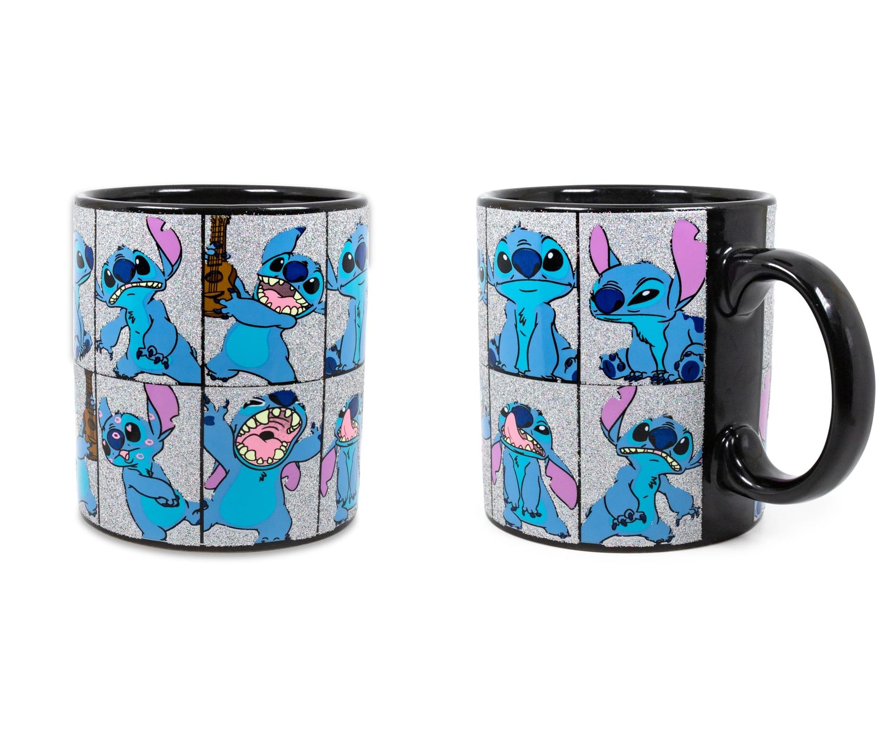 Disney Lilo and Stitch Angel & Stitch Dancing 15 Ounce Ceramic Mug