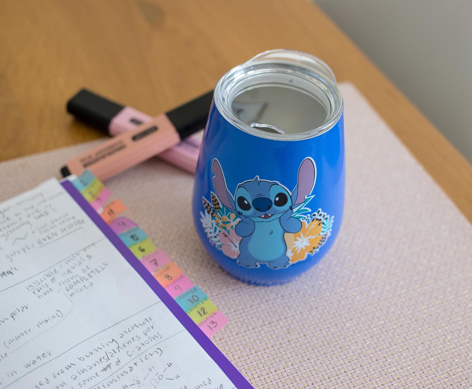 Disney's Lilo & Stitch Stainless Steel Tumbler With Lid | Holds 10 Ounces