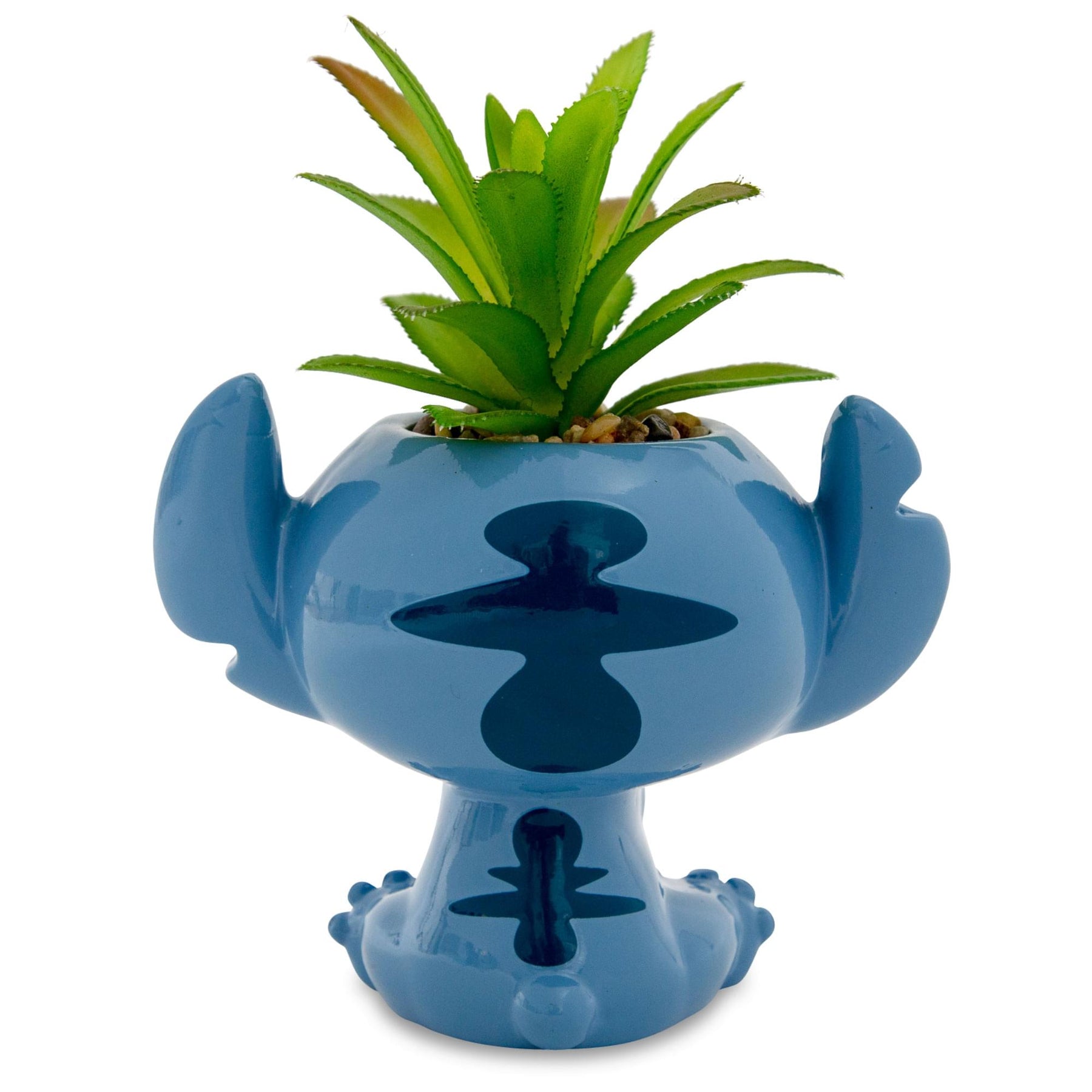 Disney Lilo & Stitch Full Body 5-Inch Ceramic Planter with Artificial Succulent