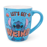 Disney Lilo & Stitch "Get Weird" Ceramic Mug | Holds 25 Ounces