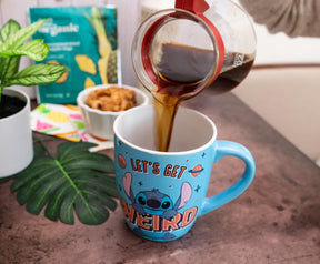 Disney Lilo & Stitch "Get Weird" Ceramic Mug | Holds 25 Ounces