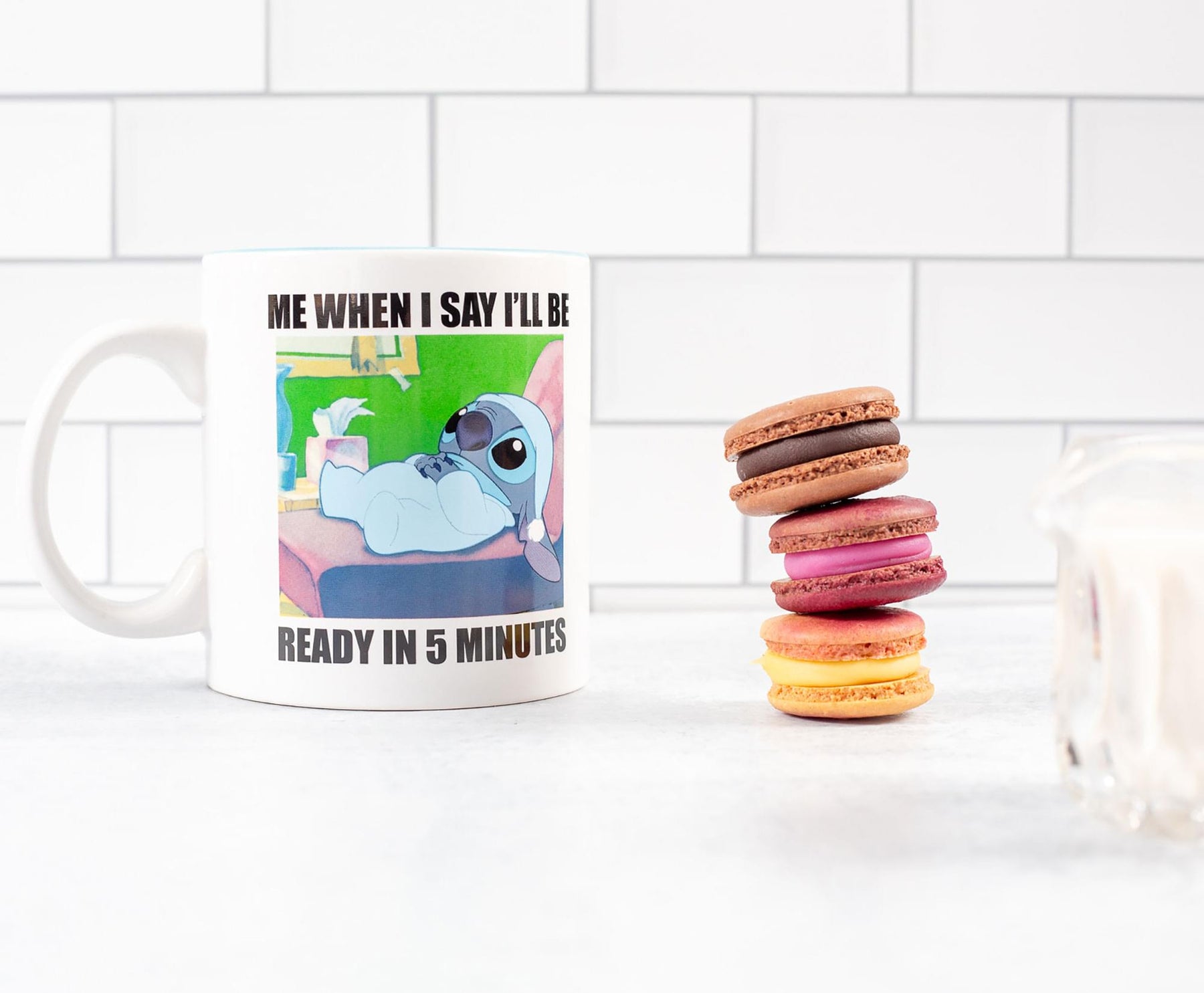 Disney Lilo & Stitch "When I Say I'll Be Ready" Ceramic Mug | Holds 20 Ounces