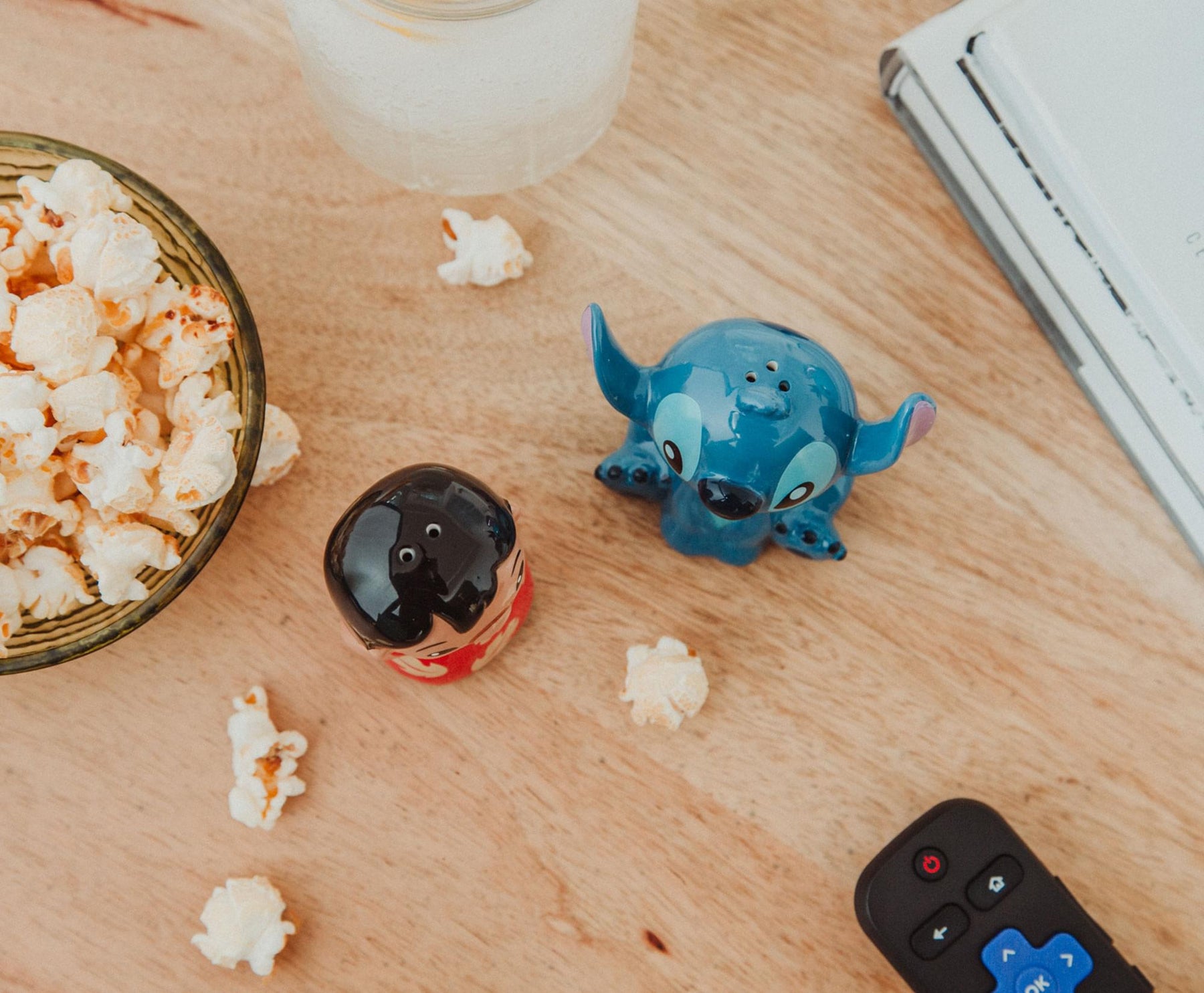 Disney Lilo & Stitch Ceramic Salt and Pepper Shakers | Set of 2