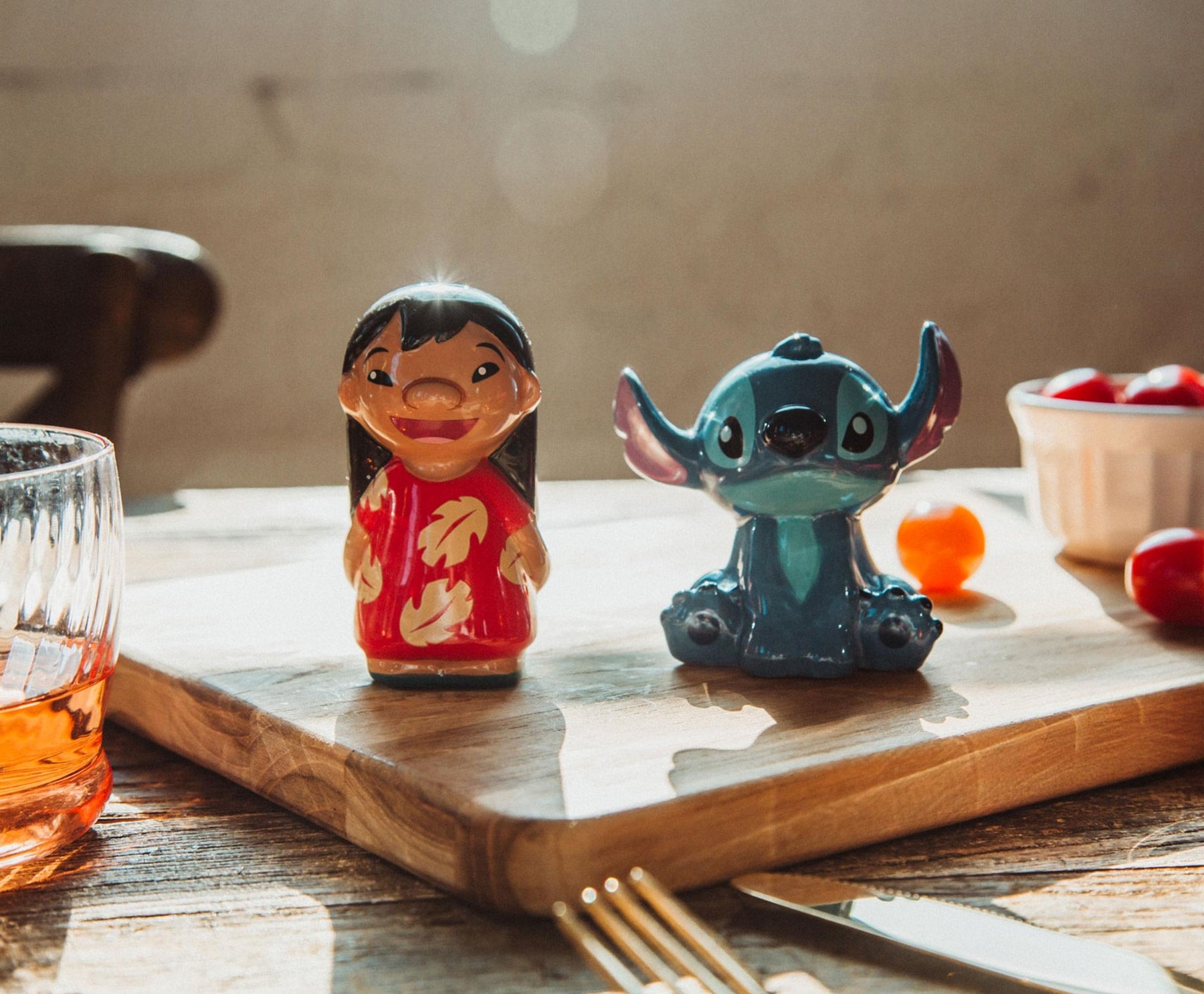 Disney Lilo & Stitch Ceramic Salt and Pepper Shakers | Set of 2