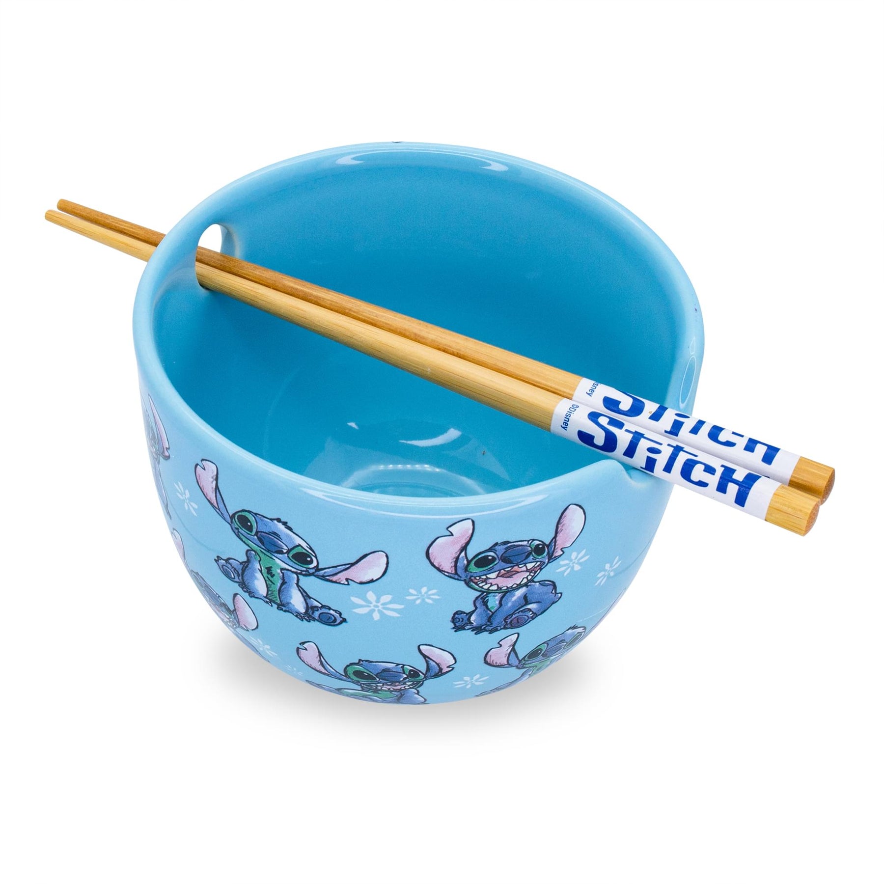 Disney Lilo & Stitch 20-Ounce Ramen Bowl and Chopstick Set