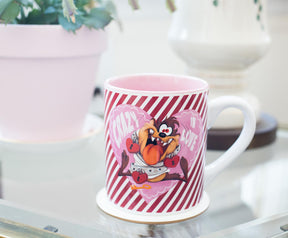 Looney Tunes Taz "Crazy In Love" Ceramic Mug | Holds 14 Ounces | Toynk Exclusive